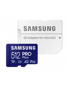 Карта памяти Samsung PRO Plus MicroSD, 512Гб (MB-MD512SA/APC)