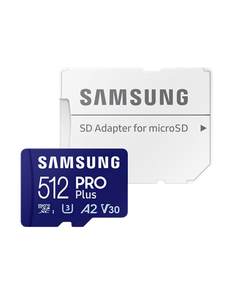 Карта памяти Samsung PRO Plus MicroSD, 512Гб (MB-MD512SA/APC)