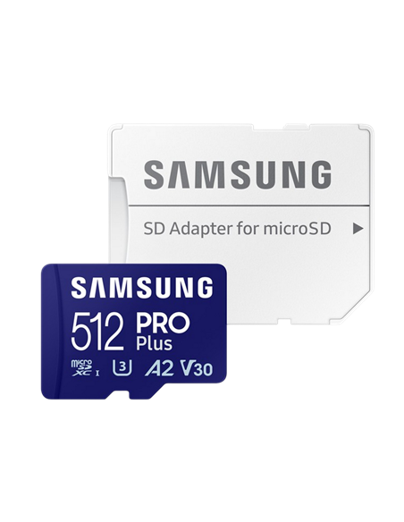 Карта памяти Samsung PRO Plus MicroSD, 512Гб (MB-MD512SA/APC)