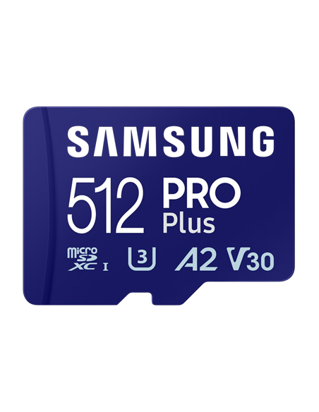 Карта памяти Samsung PRO Plus MicroSD, 512Гб (MB-MD512SA/APC)