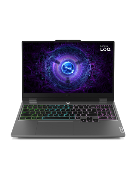 Игровой ноутбук 15,6" Lenovo LOQ 15IAX9, Luna Grey, Intel Core i5-12450HX, 24Гб/512Гб, Без ОС
