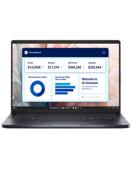Laptop Business 14" DELL Pro 14 Premium PA14250, Magnesium, Intel Core Ultra 7 266V, 16GB/1024GB, Windows 11 Pro
