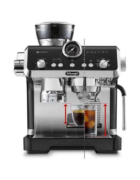Cafetiera manuala DeLonghi EC 9555 BK, 1550W, Negru Cafetiera manuala DeLonghi EC 9555 BK, 1550W, Negru