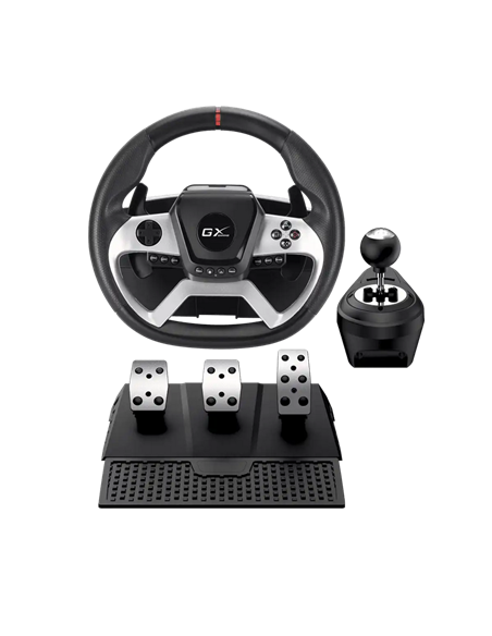Игровой руль Genius SpeedMaster X5 FF, Чёрный