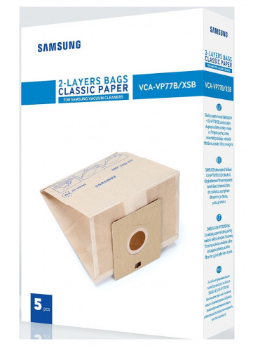 Colector de praf înlocuibil Samsung VCA-VP77B/XSB