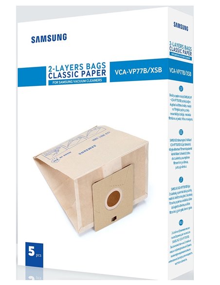 Colector de praf înlocuibil Samsung VCA-VP77B/XSB