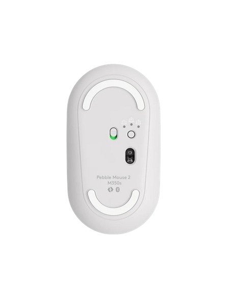 Клавиатура и мышь Logitech Pebble 2 Combo, Беспроводное, Белый