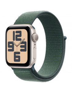 Ceas inteligent Apple Watch SE 2024, 40mm, Lake Green | Starlight