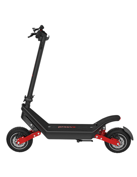 Электрический самокат Proove X-City Dual Sport, Черный | Красный