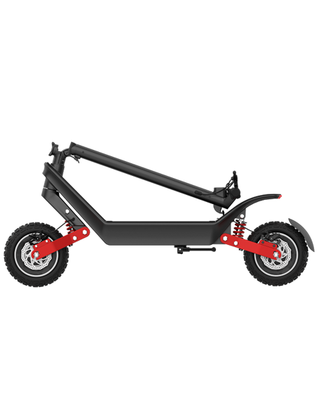Электрический самокат Proove X-City Dual Sport, Черный | Красный