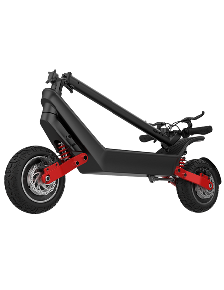Электрический самокат Proove X-City Dual Sport, Черный | Красный