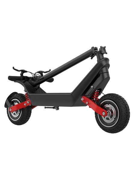 Электрический самокат Proove X-City Dual Sport, Черный | Красный