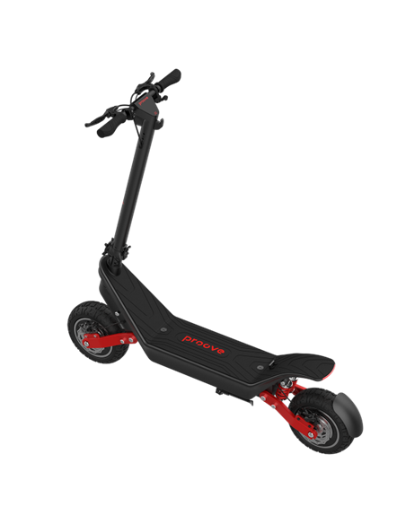 Электрический самокат Proove X-City Dual Sport, Черный | Красный