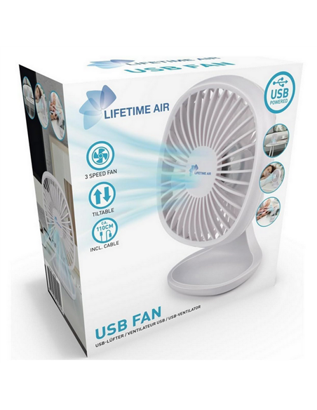 Вентилятор Lifetime Air Mini, Белый