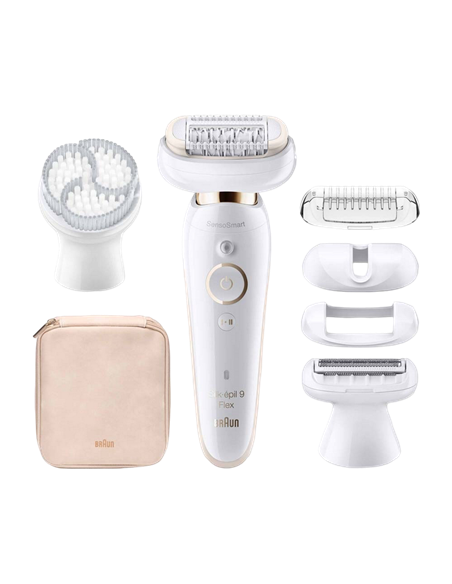 Epilator BRAUN SES9030 3D, Alb