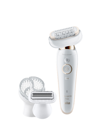 Epilator BRAUN SES9030 3D, Alb