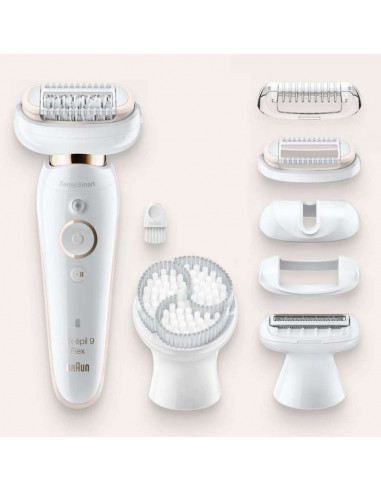 Epilator BRAUN SES9030 3D, Alb