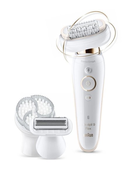 Эпилятор BRAUN SES9030 3D, Белый Эпилятор BRAUN SES9030 3D, Белый