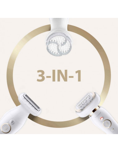 Epilator BRAUN SES9030 3D, Alb