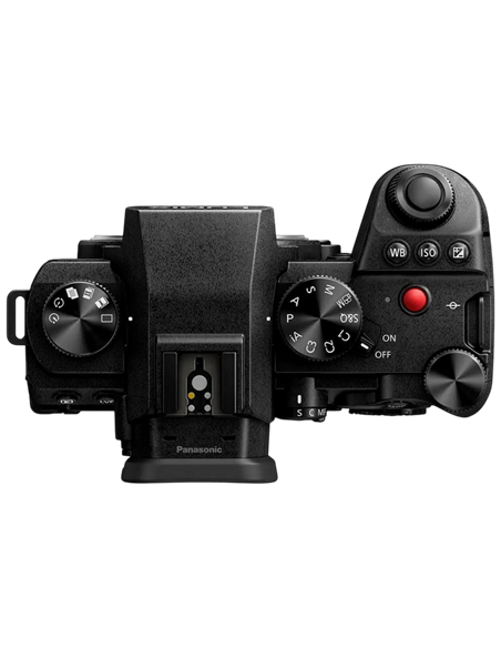Aparat Foto Mirrorless Panasonic DC-S5M2KEE, Negru