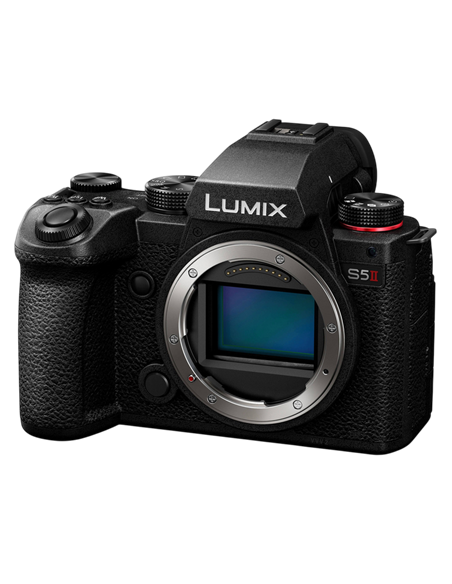 Aparat Foto Mirrorless Panasonic DC-S5M2KEE, Negru