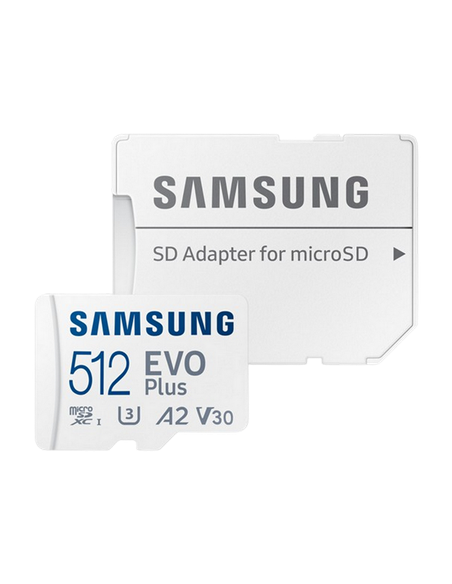 Карта памяти Samsung EVO Plus MicroSDXC, 512Гб (MB-MC512SA/EU)