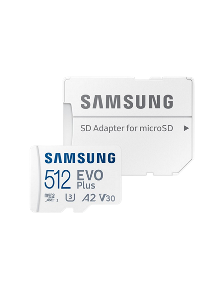 Карта памяти Samsung EVO Plus MicroSDXC, 512Гб (MB-MC512SA/EU)