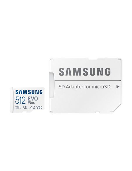 Карта памяти Samsung EVO Plus MicroSDXC, 512Гб (MB-MC512SA/EU)