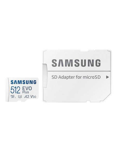 Карта памяти Samsung EVO Plus MicroSDXC, 512Гб (MB-MC512SA/EU)