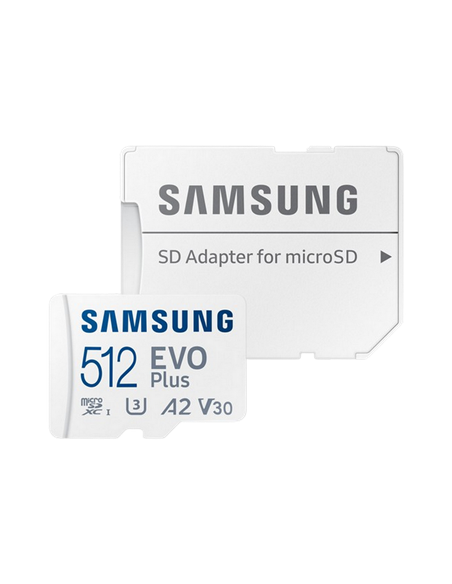 Карта памяти Samsung EVO Plus MicroSDXC, 512Гб (MB-MC512SA/EU)