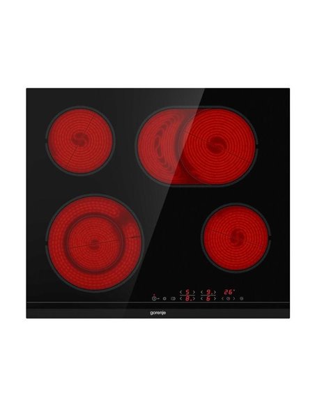 Электрическая варочная панель Gorenje ECT 643 BCSC, Чёрный