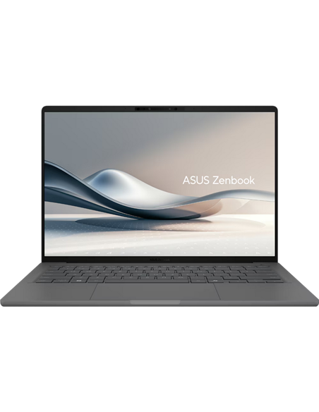 Laptop 14" ASUS Zenbook A14 OLED UX3407RA, Iceland Gray, Qualcomm Snapdragon X Elite X1E-78-100, 32GB/1024GB, Windows 11 Home Laptop 14" ASUS Zenbook A14 OLED UX3407RA, Iceland Gray, Qualcomm Snapdragon X Elite X1E-78-100, 32GB/1024GB, Windows 11 Home