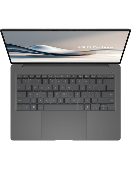 Ноутбук 14" ASUS Zenbook A14 OLED UX3407RA, Iceland Gray, Qualcomm Snapdragon X Elite X1E-78-100, 32Гб/1024Гб, Windows 11 Home Ноутбук 14" ASUS Zenbook A14 OLED UX3407RA, Iceland Gray, Qualcomm Snapdragon X Elite X1E-78-100, 32Гб/1024Гб, Windows 11 Home