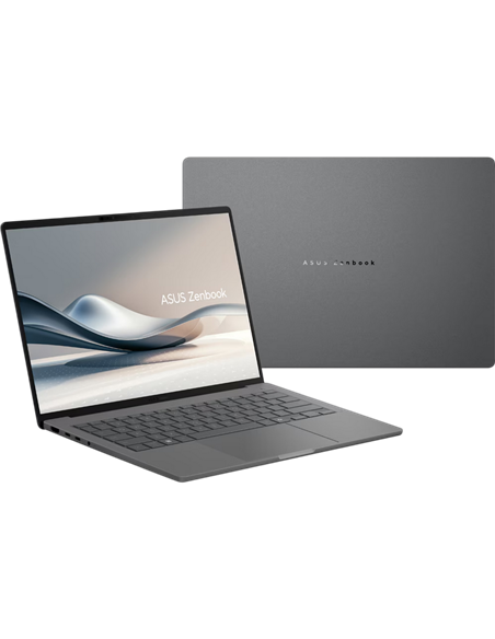 Laptop 14" ASUS Zenbook A14 OLED UX3407RA, Iceland Gray, Qualcomm Snapdragon X Elite X1E-78-100, 32GB/1024GB, Windows 11 Home Laptop 14" ASUS Zenbook A14 OLED UX3407RA, Iceland Gray, Qualcomm Snapdragon X Elite X1E-78-100, 32GB/1024GB, Windows 11 Home