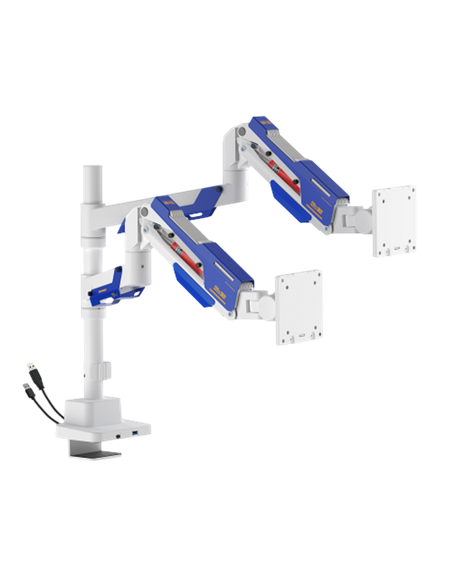 Suport birou pentru monitoare Lumi LDT101-C024UCP, Negru
