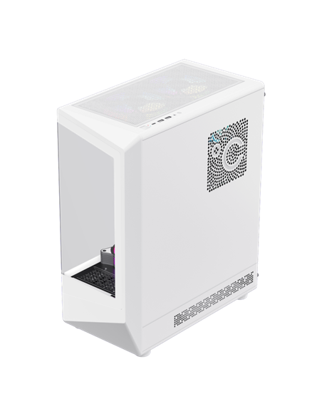 Carcasă PC Gamemax Vista COC AW, Midi-Tower, Fără PSU, Alb