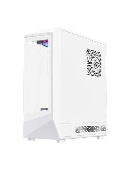 Carcasă PC Gamemax Vista COC AW, Midi-Tower, Fără PSU, Alb
