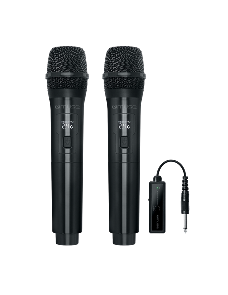 Караоке микрофон MUSE MC-50 WI, Беспроводной, Черный
