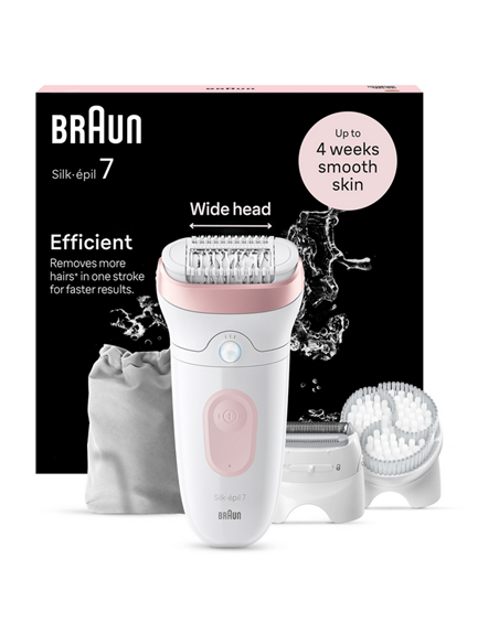 Epilator Braun SE7060, Alb