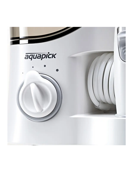 Irigator oral Aquapick AQ 350 + Pastă de dinţi AQ-32, Alb
