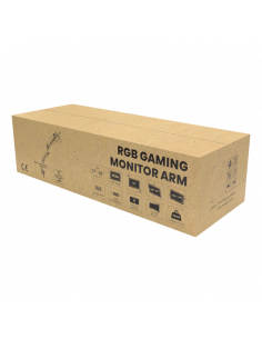 Suport birou pentru monitoare Lumi LDT63-C012GL, Multicolor 2