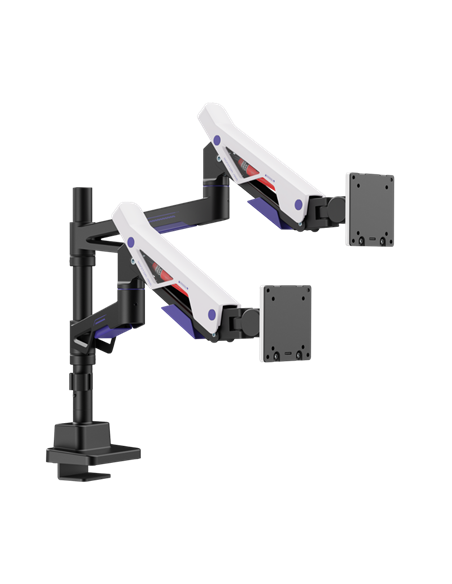 Suport birou pentru monitoare Lumi LDT95-C024P, Negru