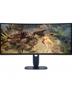 34" Игровой монитор DELL AW3425DWM, VA 3440x1440 WQHD, Чёрный