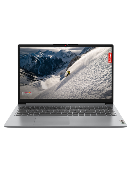 Laptop 15,6" Lenovo IdeaPad 1 15AMN7, Cloud Grey, AMD Ryzen 3 7320U, 8GB/512GB, Fără SO