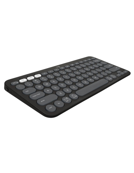 Tastatură Logitech K380S, Fără fir, Grafit