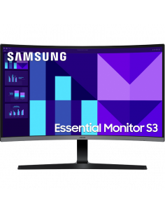 27" Monitor Samsung S27D390, VA 1920x1080 FHD, Negru