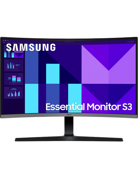 27" Monitor Samsung S27D390, VA 1920x1080 FHD, Negru