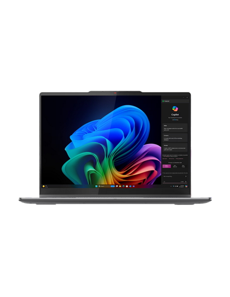 Laptop 14" Lenovo Yoga 7 2-in-1 14ILL10, Luna Grey, Intel Core Ultra 7 256V, 16GB/1024GB, Fără SO