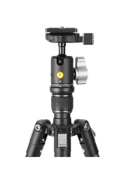 Tripied Video Vanguard VESTA GO 204AB, Cap trepied de minge, Negru