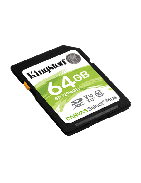 Карта памяти Kingston Canvas Select Plus, 64Гб (SDS2/64GB)